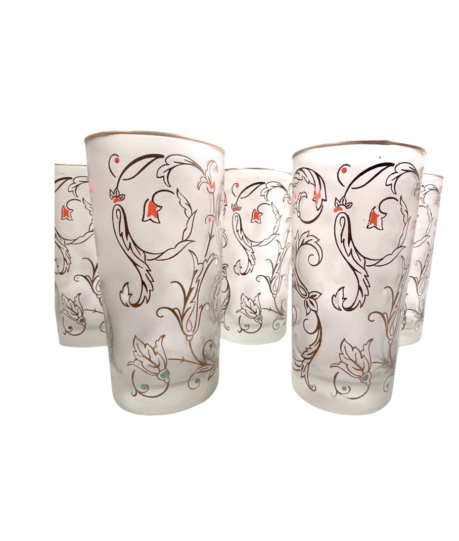 Libbey Mid-Century Hostess Lisbon 8-Piece Set