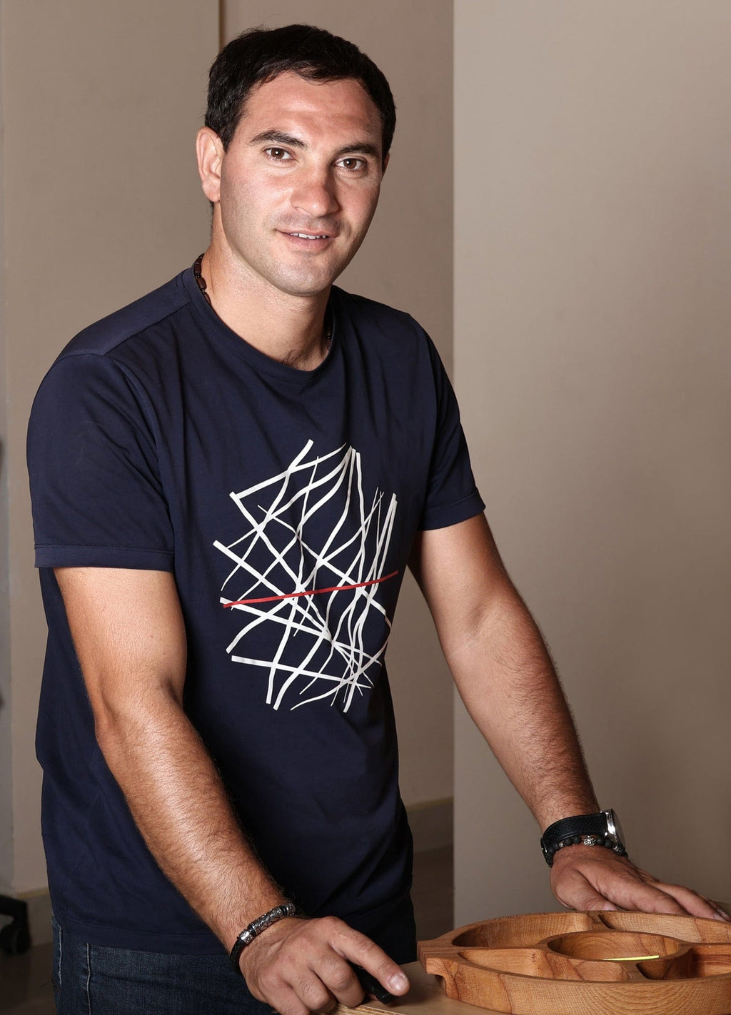 Hand-Carved Natural Brown Beechwood Sugar Bowl - Sweet Delight