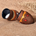 Painted Traditional Ceramic Salt and Pepper Set (2 Pieces) - Kingdom Flavors