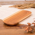 Eco-Friendly Sushi Plate Carved from Sustainable Teak Wood - Delicious Cravings