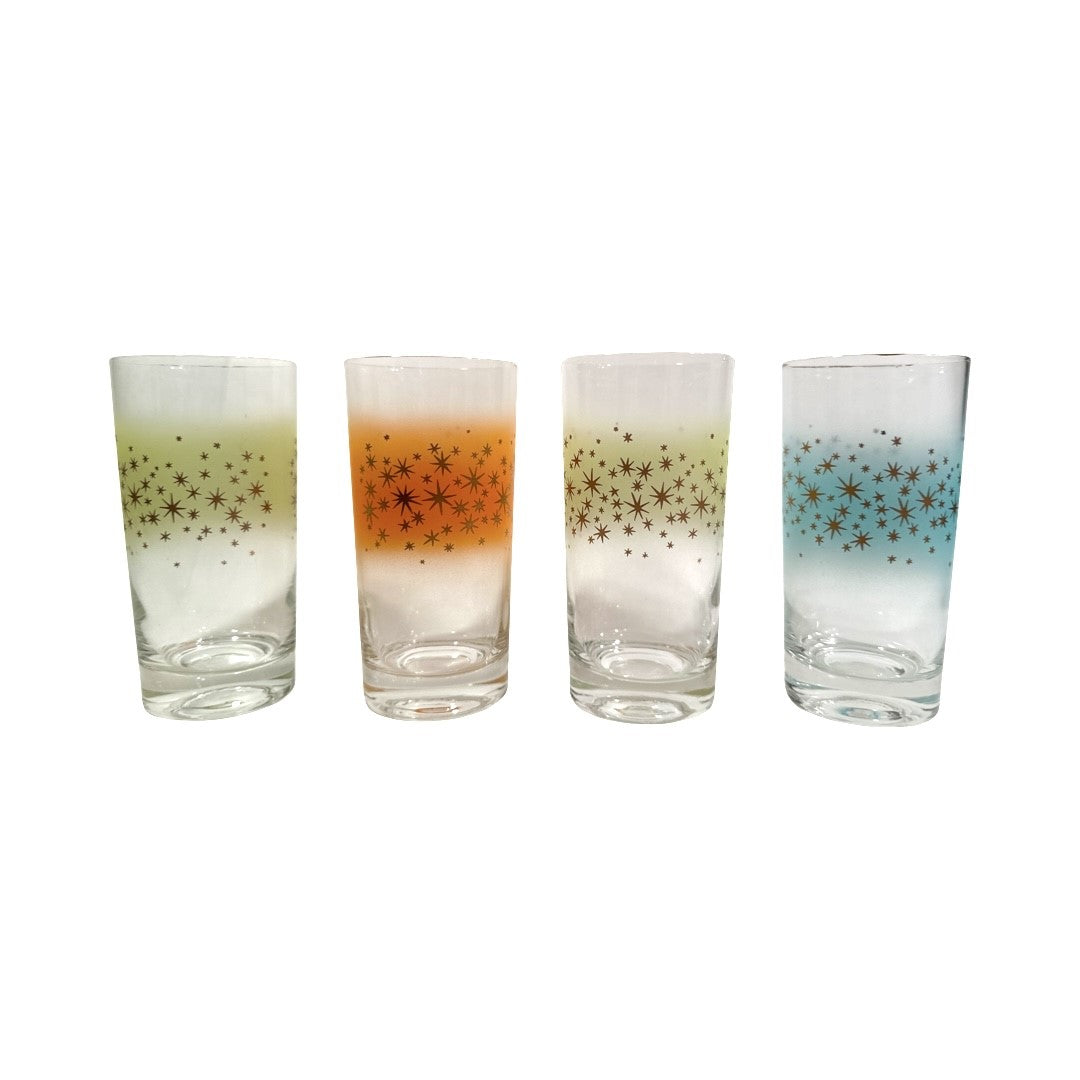 Libbey Atomic Star Glasses (Set of 4)